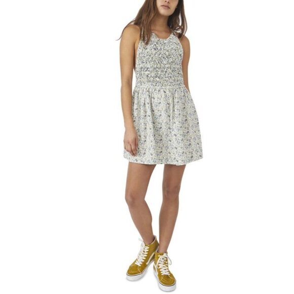 Free People Women's Petunia Cotton Mini Dress Tea Combo New With Tags - Picture 15 of 16